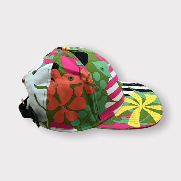 Marc by Marc Jacobs Laguna Floral Cap Green Multi - Picture 4 of 7
